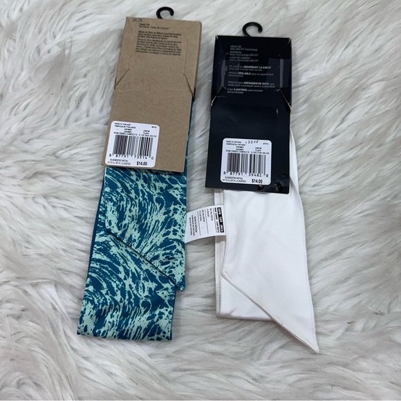 Nike Tie Headbands - Picture 2 of 7